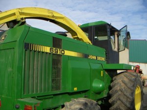 john deere silage harvester 6910 with kemper 4500