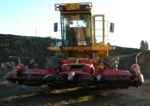Second Hand Silage harvester NEW HOLLAND 2205 with KEMPER 4500
