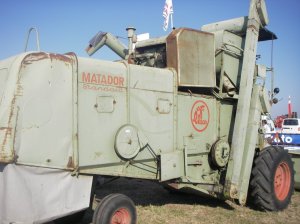 Antique Combine Harvester CLAAS MATADOR 