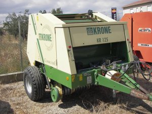Used Round Baler KRONE KR 125