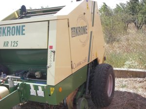 Used Round Baler KRONE KR 125